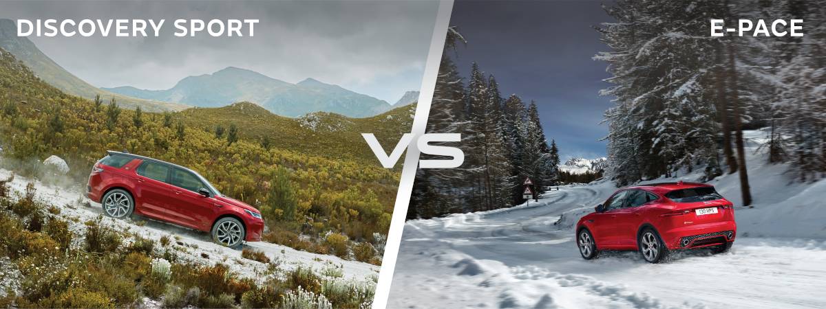 Jaguar E-PACE vs Land Rover Discovery Sport