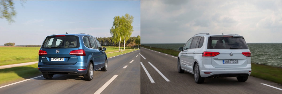 vw sharan vs vw touran