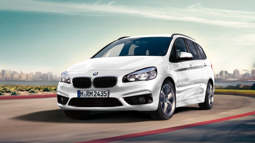 BMW 2 Series Gran Tourer Dynamic Front 34 Image New Car 2016