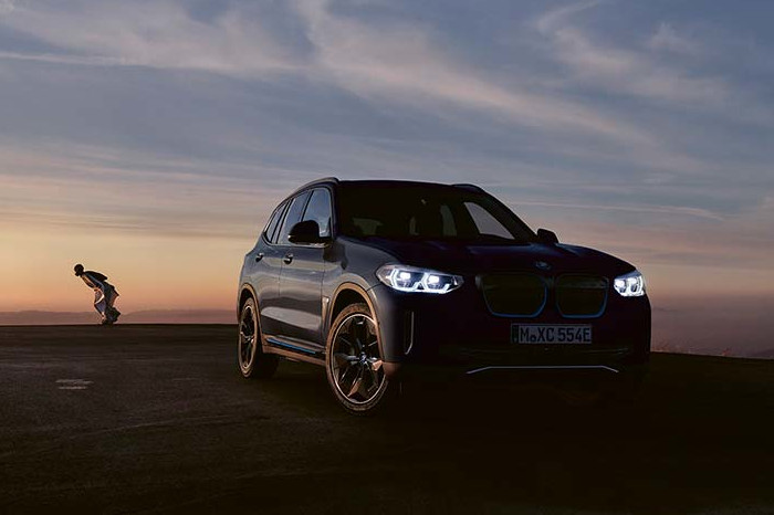 BMW iX3 at Inchcape