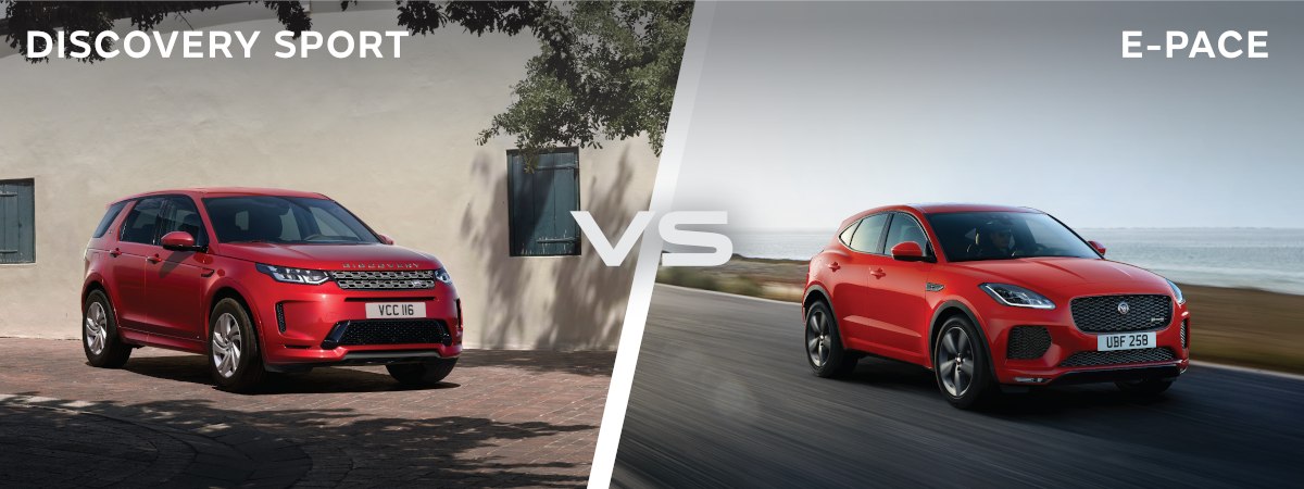 Jaguar E-PACE vs Land Rover Discovery Sport